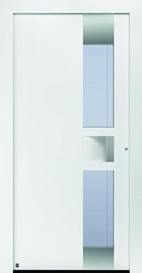 Двери входные алюминиевые Hormann Thermo Carbon Мотив 302 в Гуково