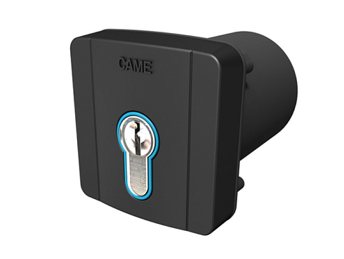 Купить Встраиваемый ключ-выключатель CAME SELD2FDG с цилиндром замка DIN и синей подсветко с доставкой и установкой в Гуково