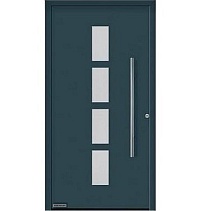 Двери входные алюминиевые  ThermoPlan Hybrid Hormann – Мотив 501 в Гуково